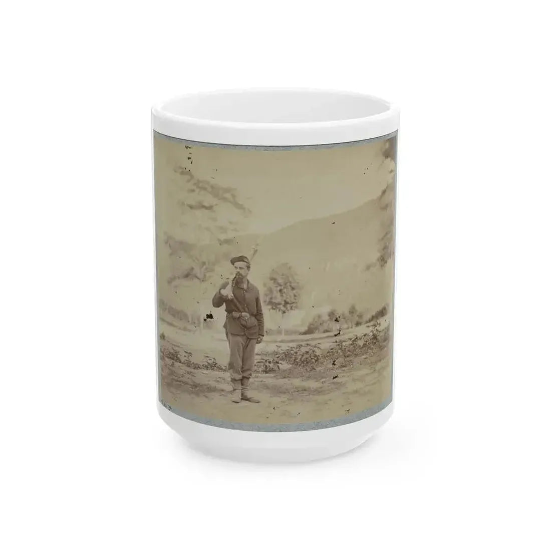 22d New York State Militia Near Harpers Ferry, Va., 1861 I.E.1862 002(2) (U.S. Civil War) White Coffee Mug 15oz - Go Mug Yourself