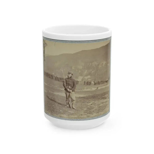 22d New York State Militia Near Harpers Ferry, Va., 1861 I.E.1862 002 (U.S. Civil War) White Coffee Mug 15oz - Go Mug Yourself