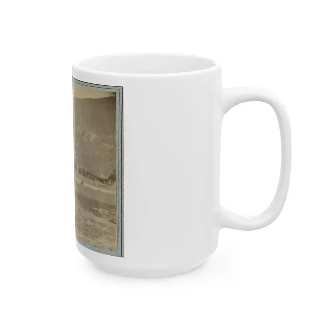 22d New York State Militia Near Harpers Ferry, Va., 1861 I.E.1862 002 (U.S. Civil War) White Coffee Mug - Go Mug Yourself