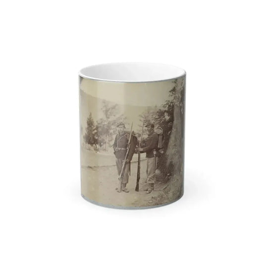 22D New York State Militia Near Harpers Ferry, Va., 1861 I.E.1862 003(2) (U.S. Civil War) Color Changing Coffee Mug 11oz Default Title - Go Mug Yourself