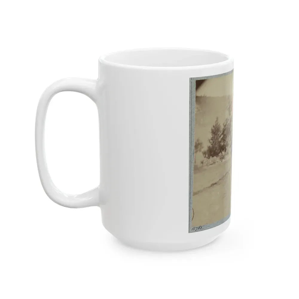 22d New York State Militia Near Harpers Ferry, Va., 1861 I.E.1862 003(2) (U.S. Civil War) White Coffee Mug - Go Mug Yourself