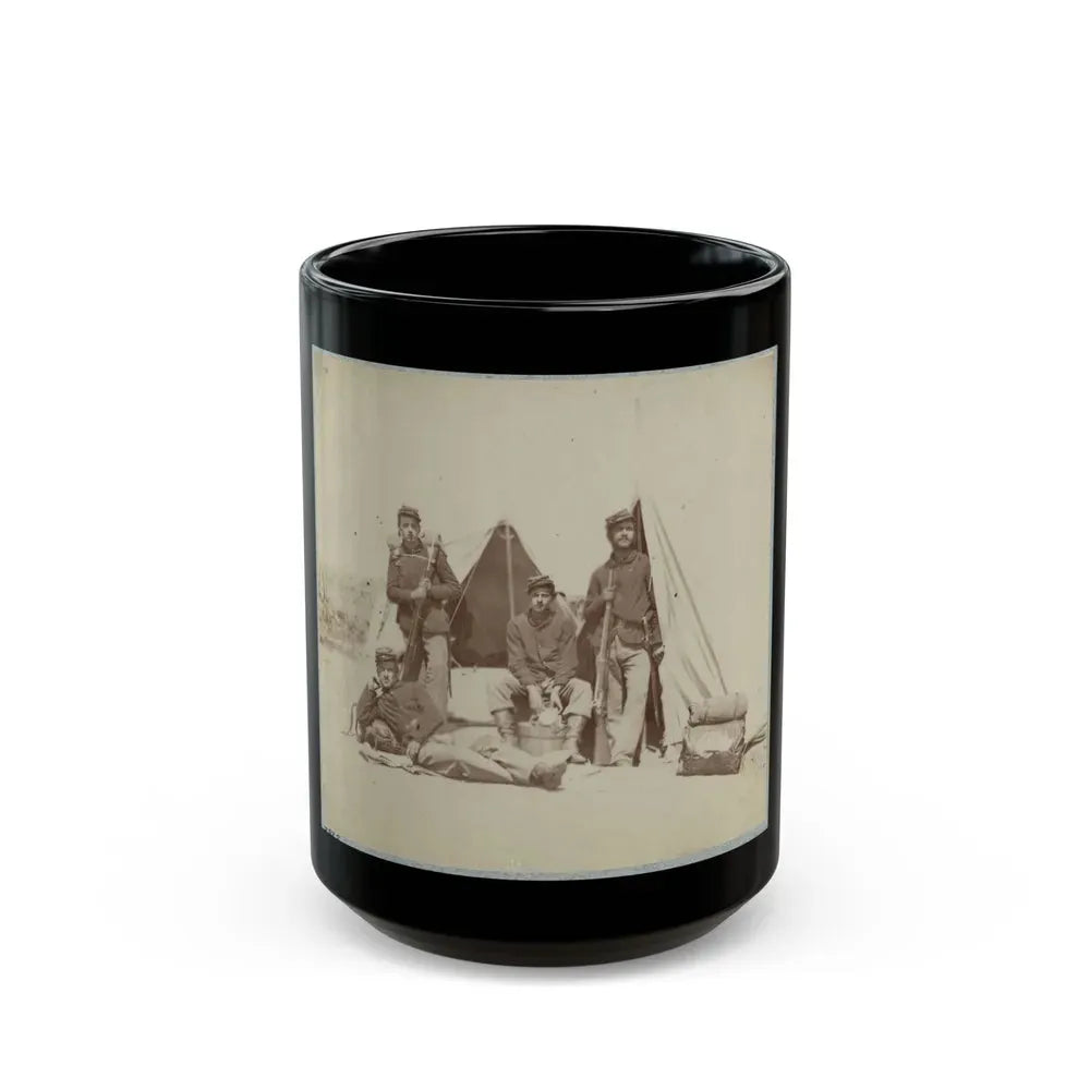 22d New York State Militia Near Harpers Ferry, Va., 1861 I.E.1862 003 (U.S. Civil War) Black Coffee Mug 15oz - Go Mug Yourself