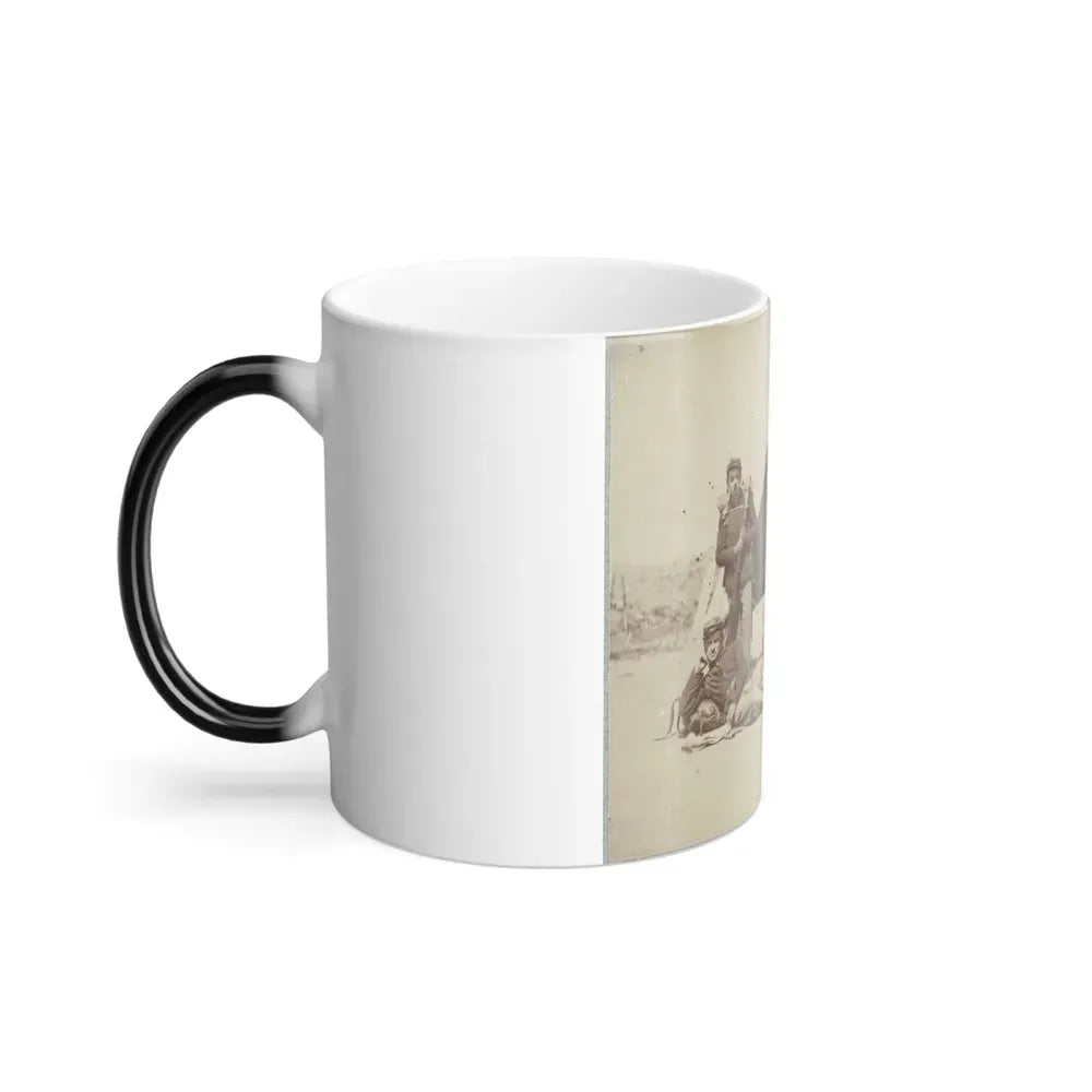 22D New York State Militia Near Harpers Ferry, Va., 1861 I.E.1862 003 (U.S. Civil War) Color Changing Coffee Mug 11oz - Go Mug Yourself