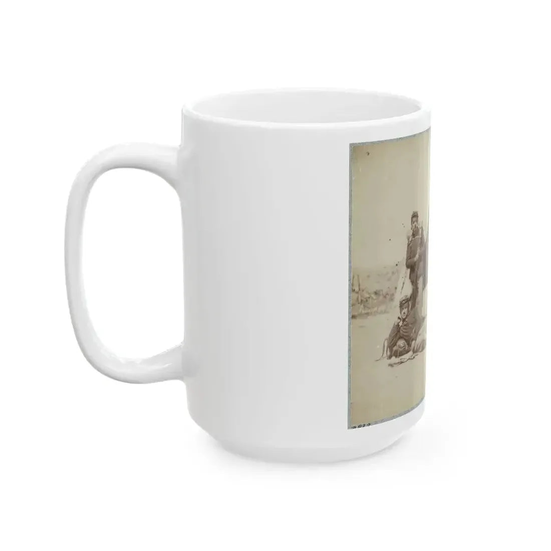 22d New York State Militia Near Harpers Ferry, Va., 1861 I.E.1862 003 (U.S. Civil War) White Coffee Mug - Go Mug Yourself