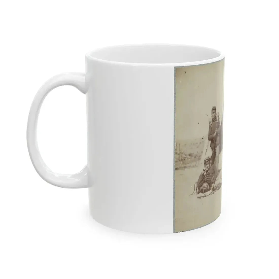 22d New York State Militia Near Harpers Ferry, Va., 1861 I.E.1862 003 (U.S. Civil War) White Coffee Mug - Go Mug Yourself