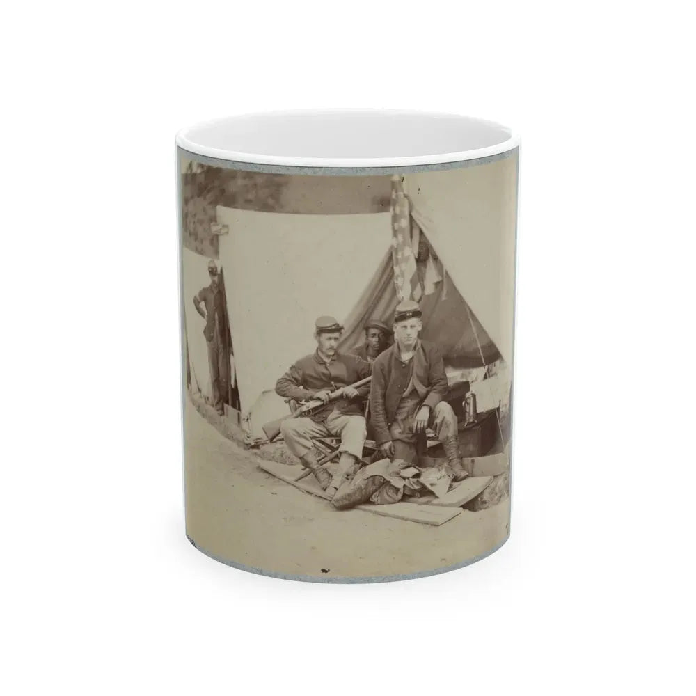 22d New York State Militia Near Harpers Ferry, Va., 1861 I.E.1862 004(2) (U.S. Civil War) White Coffee Mug 11oz - Go Mug Yourself