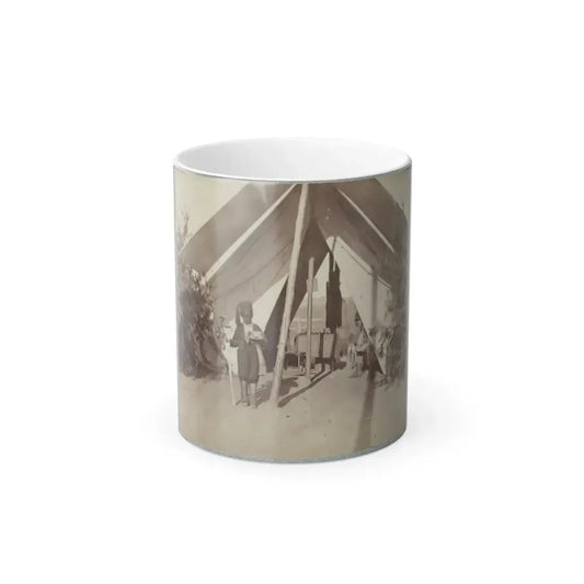 22D New York State Militia Near Harpers Ferry, Va., 1861 I.E.1862 005 (U.S. Civil War) Color Changing Coffee Mug 11oz Default Title 11oz - Go Mug Yourself