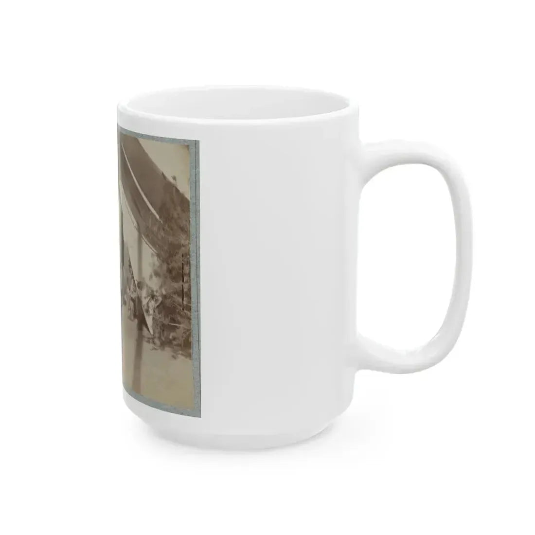 22d New York State Militia Near Harpers Ferry, Va., 1861 I.E.1862 005 (U.S. Civil War) White Coffee Mug - Go Mug Yourself