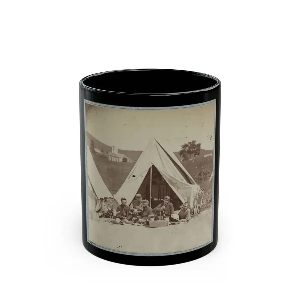 22d New York State Militia Near Harpers Ferry, Va., 1861 I.E.1862 006 (U.S. Civil War) Black Coffee Mug 11oz - Go Mug Yourself