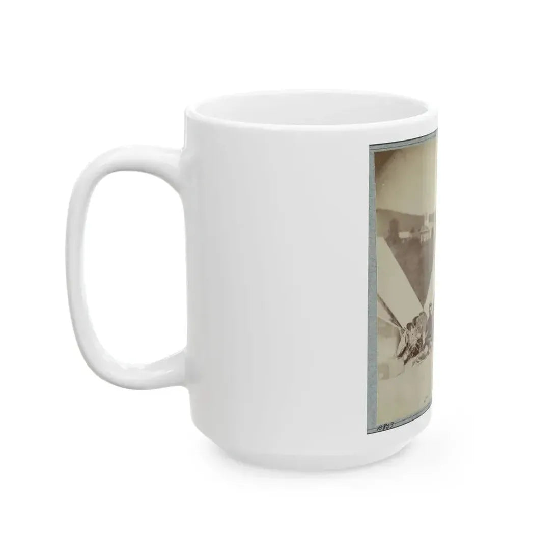 22d New York State Militia Near Harpers Ferry, Va., 1861 I.E.1862 006 (U.S. Civil War) White Coffee Mug - Go Mug Yourself