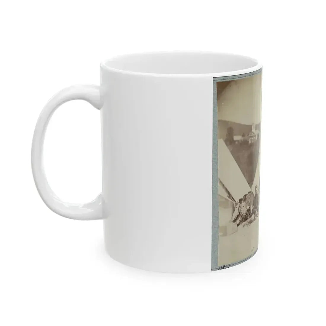 22d New York State Militia Near Harpers Ferry, Va., 1861 I.E.1862 006 (U.S. Civil War) White Coffee Mug - Go Mug Yourself