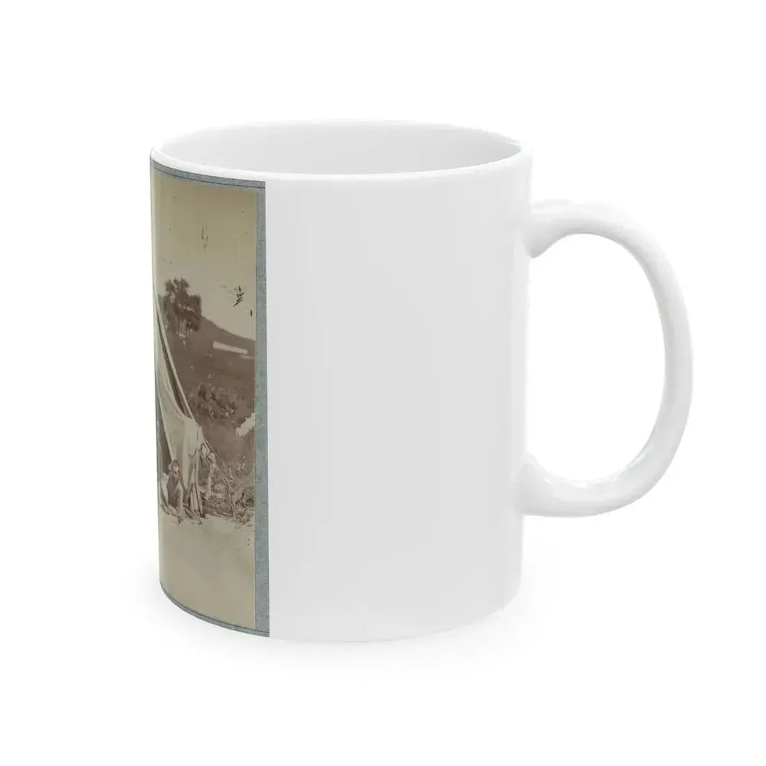 22d New York State Militia Near Harpers Ferry, Va., 1861 I.E.1862 006 (U.S. Civil War) White Coffee Mug - Go Mug Yourself