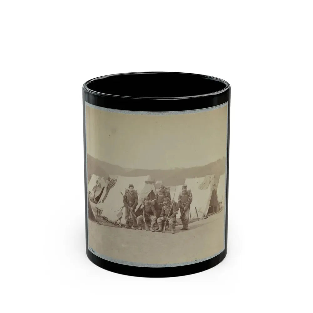 22d New York State Militia Near Harpers Ferry, Va., 1861 I.E.1862 007 (U.S. Civil War) Black Coffee Mug 11oz - Go Mug Yourself