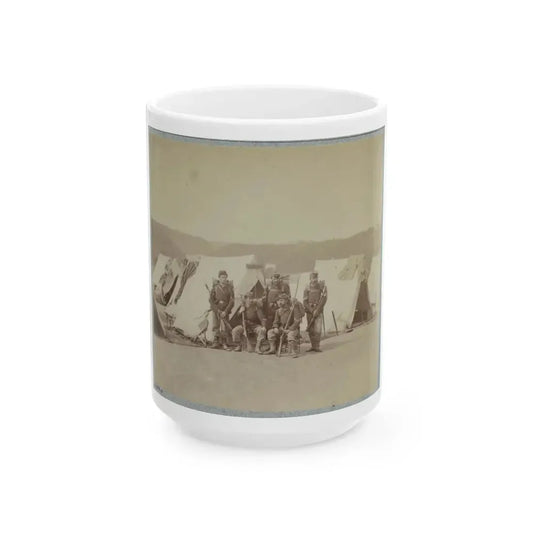 22d New York State Militia Near Harpers Ferry, Va., 1861 I.E.1862 007 (U.S. Civil War) White Coffee Mug 15oz - Go Mug Yourself