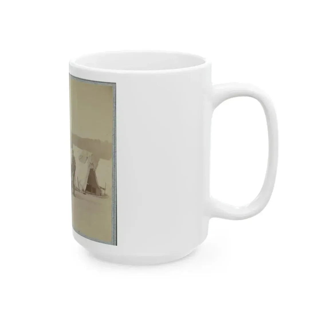 22d New York State Militia Near Harpers Ferry, Va., 1861 I.E.1862 007 (U.S. Civil War) White Coffee Mug - Go Mug Yourself
