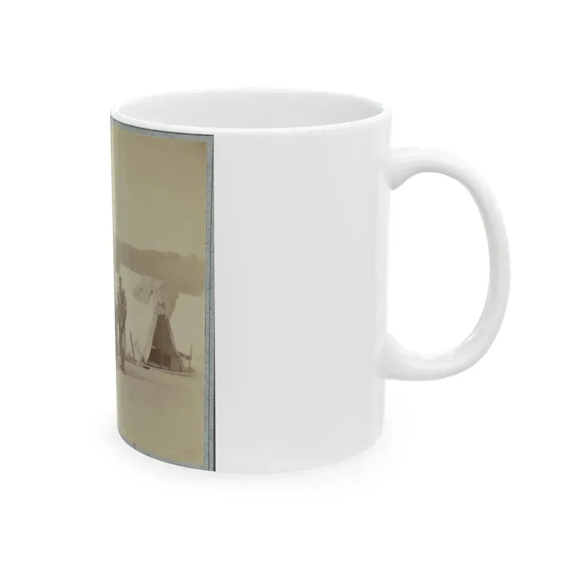 22d New York State Militia Near Harpers Ferry, Va., 1861 I.E.1862 007 (U.S. Civil War) White Coffee Mug - Go Mug Yourself