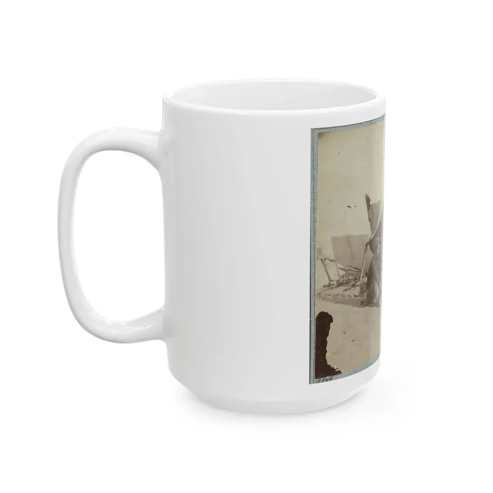 22d New York State Militia Near Harpers Ferry, Va., 1861 I.E.1862 008 (U.S. Civil War) White Coffee Mug - Go Mug Yourself