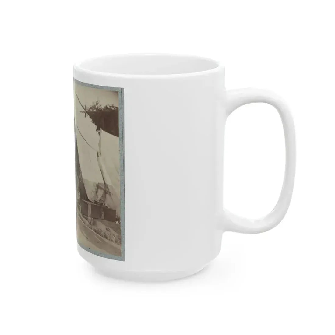 22d New York State Militia Near Harpers Ferry, Va., 1861 I.E.1862 008 (U.S. Civil War) White Coffee Mug - Go Mug Yourself