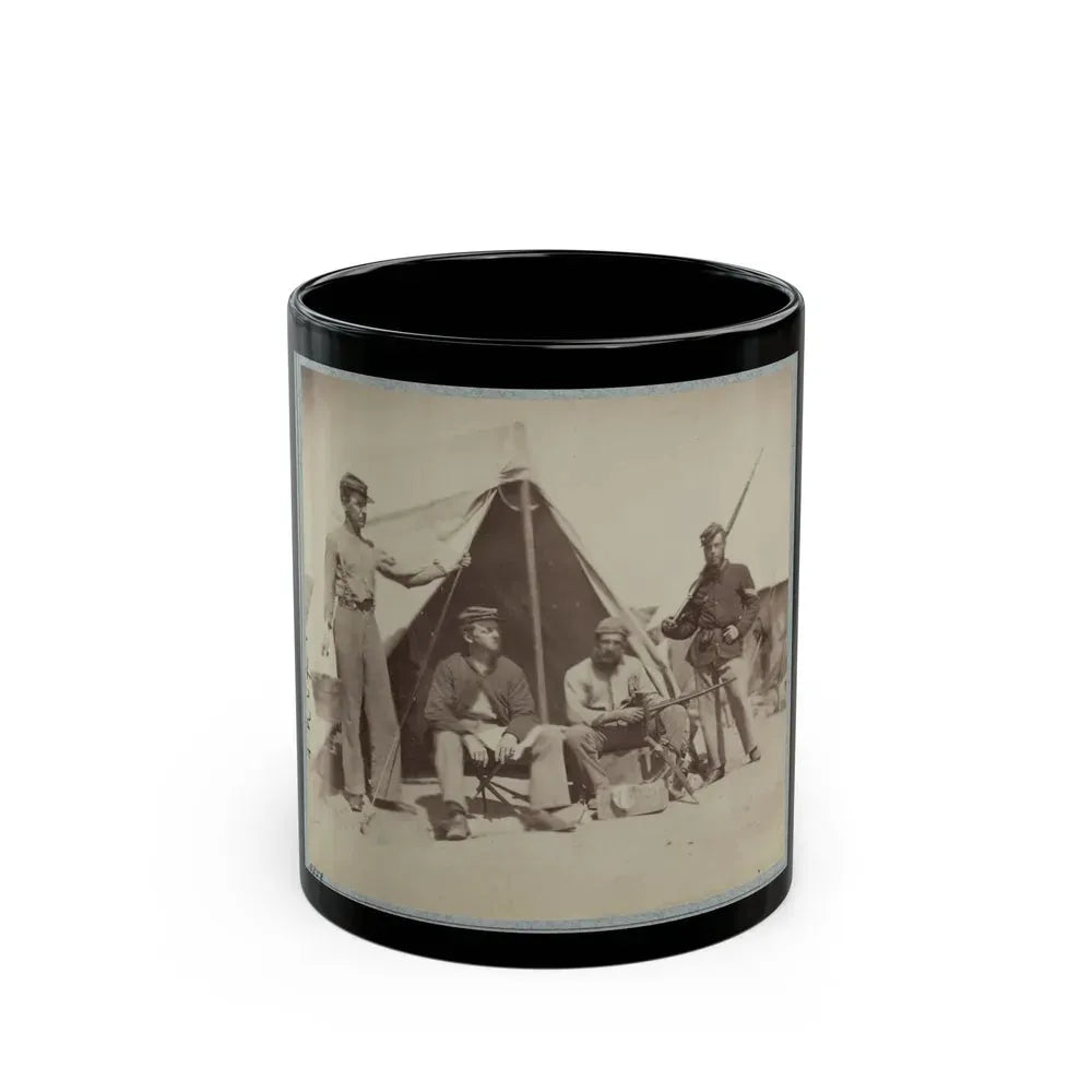 22d New York State Militia Near Harpers Ferry, Va., 1861 I.E.1862 009 (U.S. Civil War) Black Coffee Mug 11oz - Go Mug Yourself