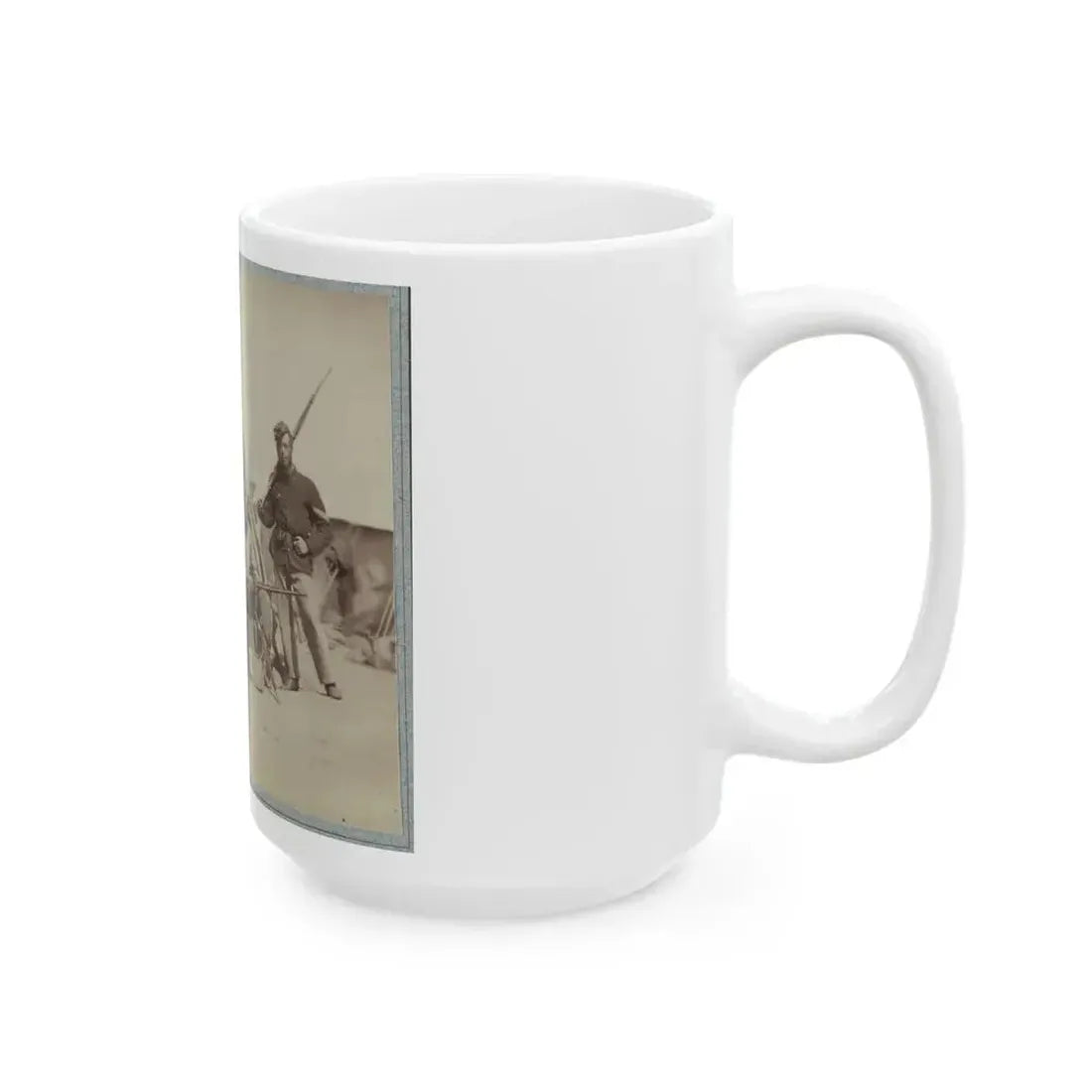 22d New York State Militia Near Harpers Ferry, Va., 1861 I.E.1862 009 (U.S. Civil War) White Coffee Mug - Go Mug Yourself
