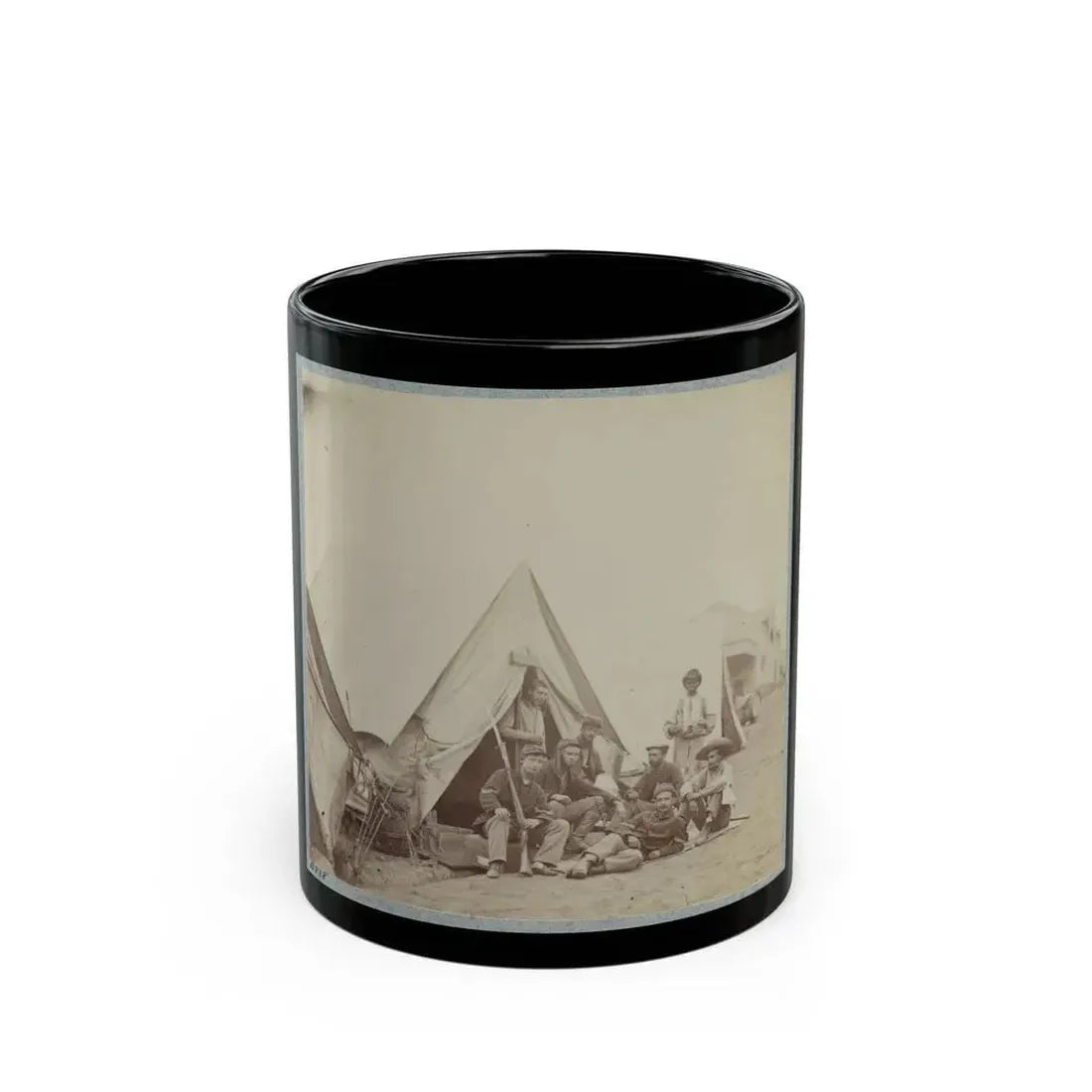 22d New York State Militia Near Harpers Ferry, Va., 1861 I.E.1862 010 (U.S. Civil War) Black Coffee Mug 11oz - Go Mug Yourself