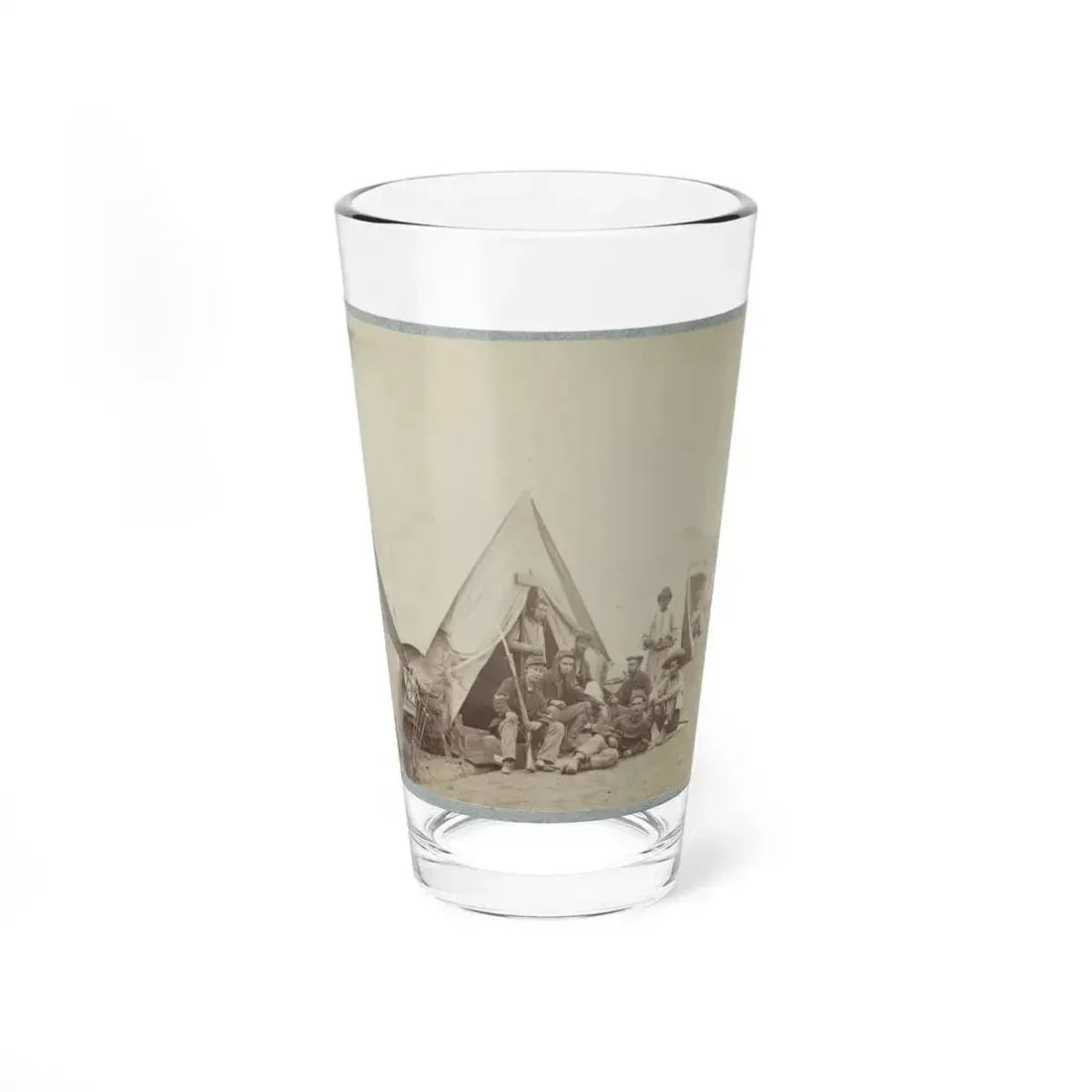 22d New York State Militia Near Harpers Ferry, Va., 1861 I.E.1862 010 (U.S. Civil War) Pint Glass 16oz 16oz - Go Mug Yourself