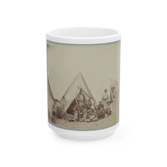 22d New York State Militia Near Harpers Ferry, Va., 1861 I.E.1862 010 (U.S. Civil War) White Coffee Mug 15oz - Go Mug Yourself