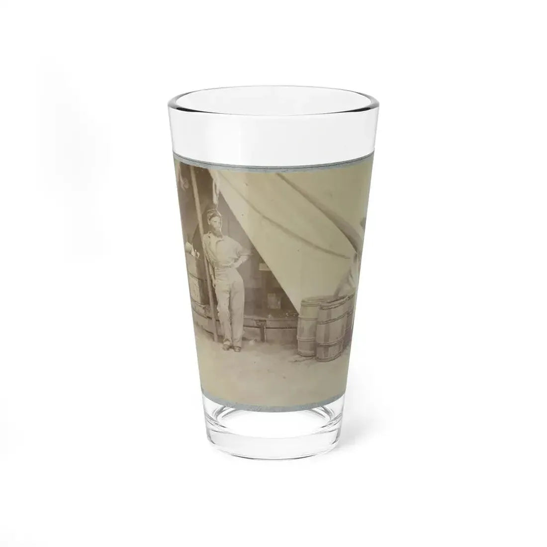 22d New York State Militia Near Harpers Ferry, Va., 1861 I.E.1862 011 (U.S. Civil War) Pint Glass 16oz 16oz - Go Mug Yourself