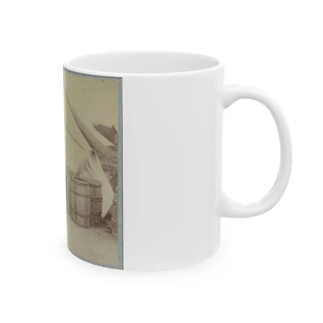 22d New York State Militia Near Harpers Ferry, Va., 1861 I.E.1862 011 (U.S. Civil War) White Coffee Mug - Go Mug Yourself