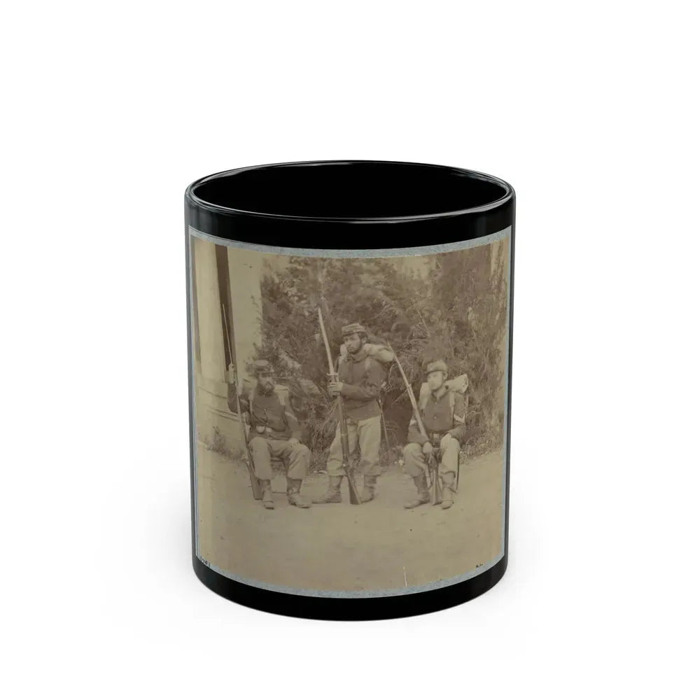 22d New York State Militia Near Harpers Ferry, Va., 1861 I.E.1862 012 (U.S. Civil War) Black Coffee Mug 11oz - Go Mug Yourself