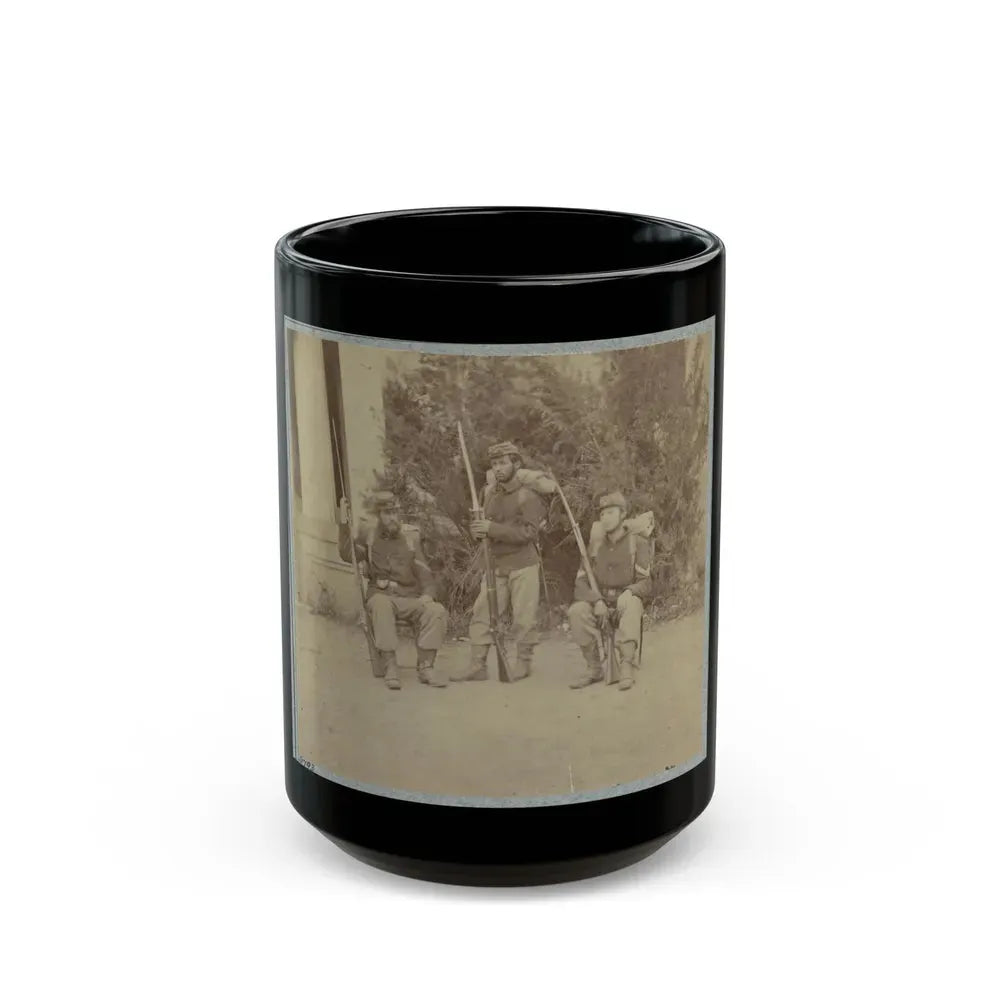 22d New York State Militia Near Harpers Ferry, Va., 1861 I.E.1862 012 (U.S. Civil War) Black Coffee Mug 15oz - Go Mug Yourself