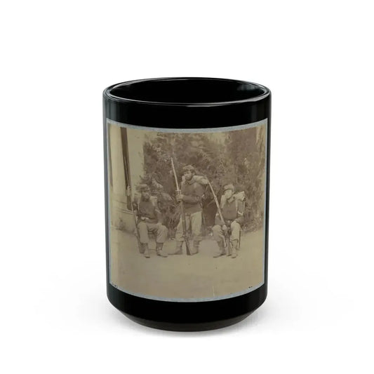 22d New York State Militia Near Harpers Ferry, Va., 1861 I.E.1862 012 (U.S. Civil War) Black Coffee Mug 15oz - Go Mug Yourself