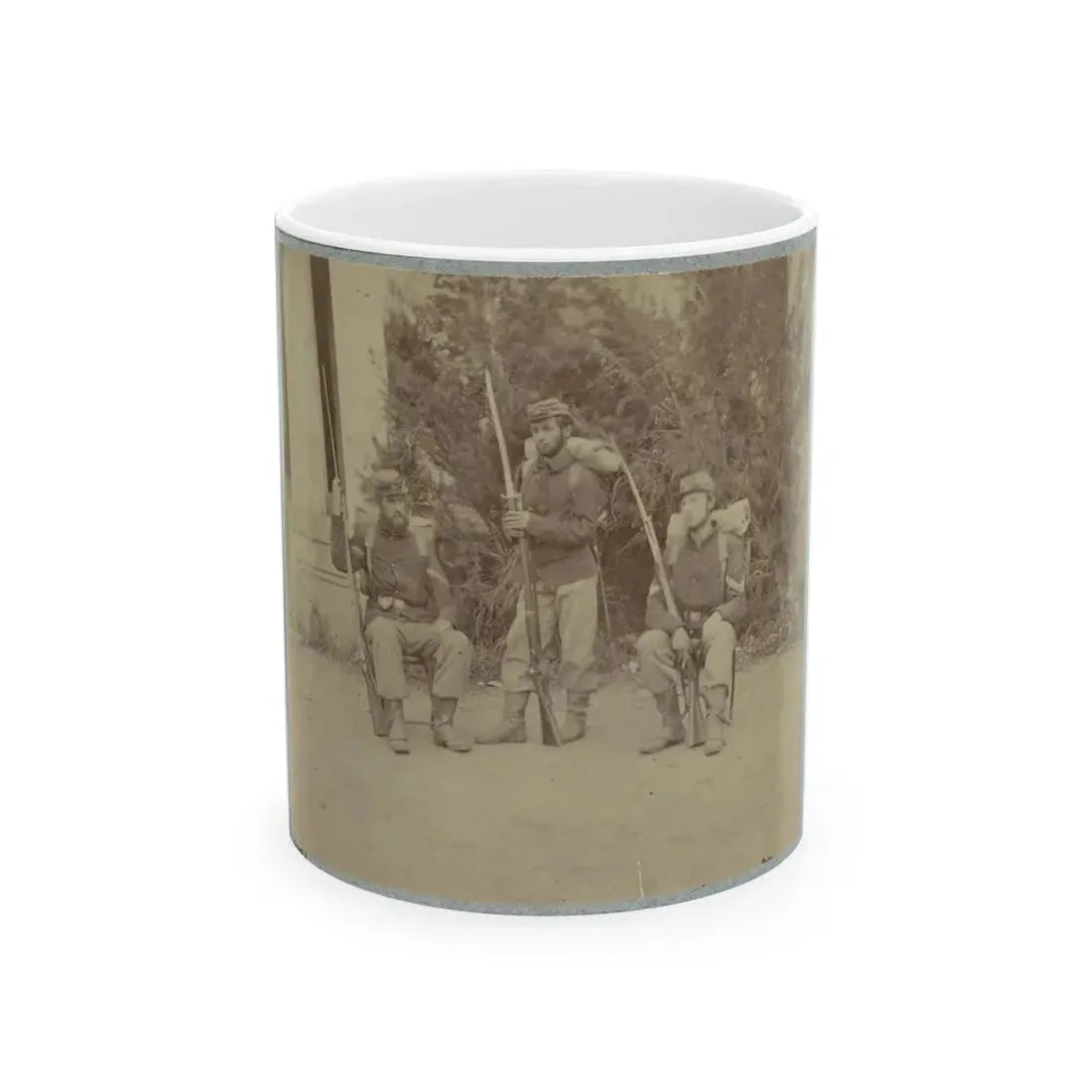 22d New York State Militia Near Harpers Ferry, Va., 1861 I.E.1862 012 (U.S. Civil War) White Coffee Mug 11oz - Go Mug Yourself