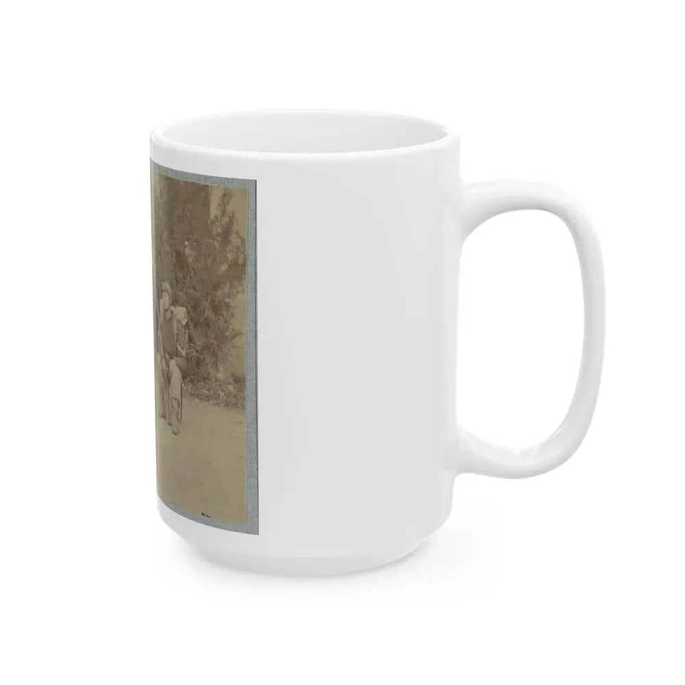 22d New York State Militia Near Harpers Ferry, Va., 1861 I.E.1862 012 (U.S. Civil War) White Coffee Mug - Go Mug Yourself
