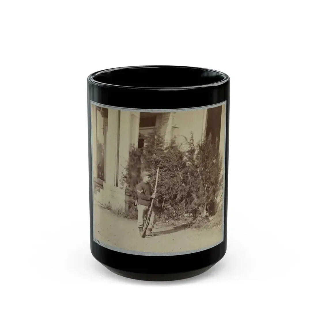 22d New York State Militia Near Harpers Ferry, Va., 1861 I.E.1862 013 (U.S. Civil War) Black Coffee Mug 15oz - Go Mug Yourself