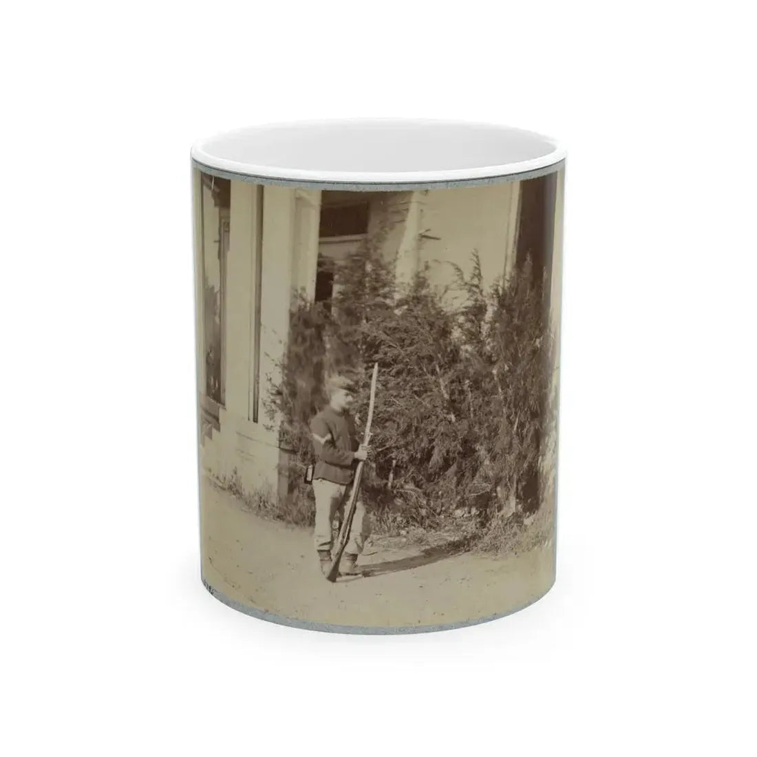 22d New York State Militia Near Harpers Ferry, Va., 1861 I.E.1862 013 (U.S. Civil War) White Coffee Mug 11oz - Go Mug Yourself