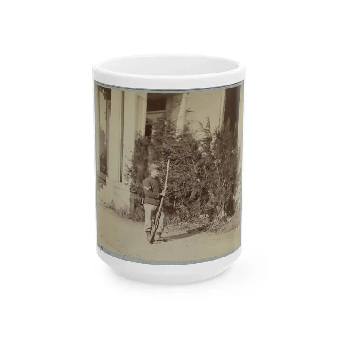 22d New York State Militia Near Harpers Ferry, Va., 1861 I.E.1862 013 (U.S. Civil War) White Coffee Mug 15oz - Go Mug Yourself