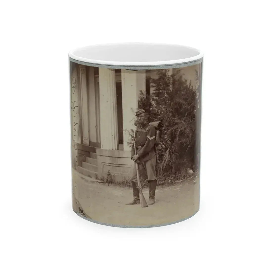 22d New York State Militia Near Harpers Ferry, Va., 1861 I.E.1862 014 (U.S. Civil War) White Coffee Mug 11oz - Go Mug Yourself