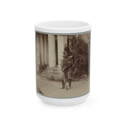 22d New York State Militia Near Harpers Ferry, Va., 1861 I.E.1862 014 (U.S. Civil War) White Coffee Mug 15oz - Go Mug Yourself