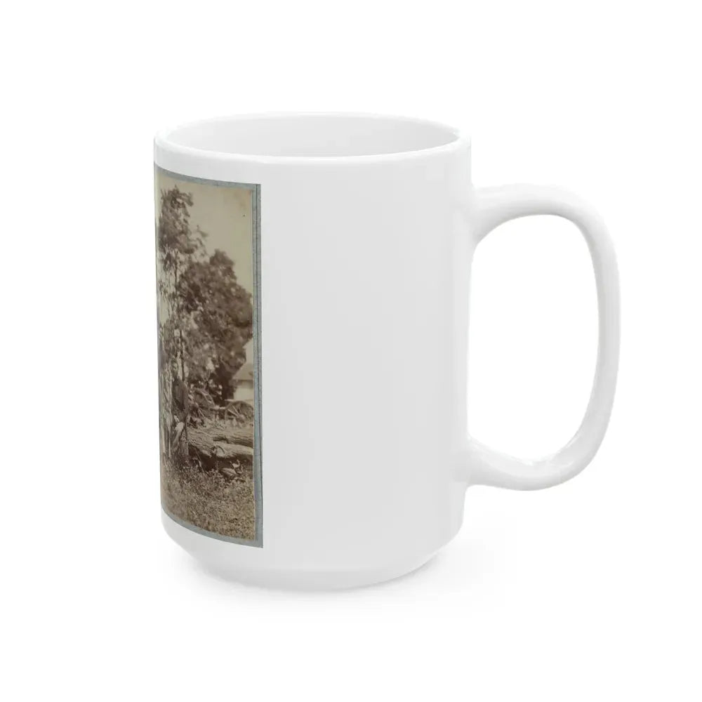 22d New York State Militia Near Harpers Ferry, Va., 1861 I.E.1862 016 (U.S. Civil War) White Coffee Mug - Go Mug Yourself