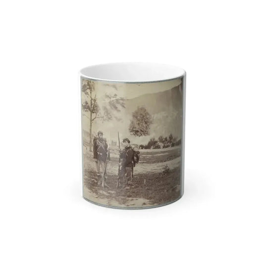 22D New York State Militia Near Harpers Ferry, Va., 1861 I.E.1862 017 (U.S. Civil War) Color Changing Coffee Mug 11oz Default Title - Go Mug Yourself