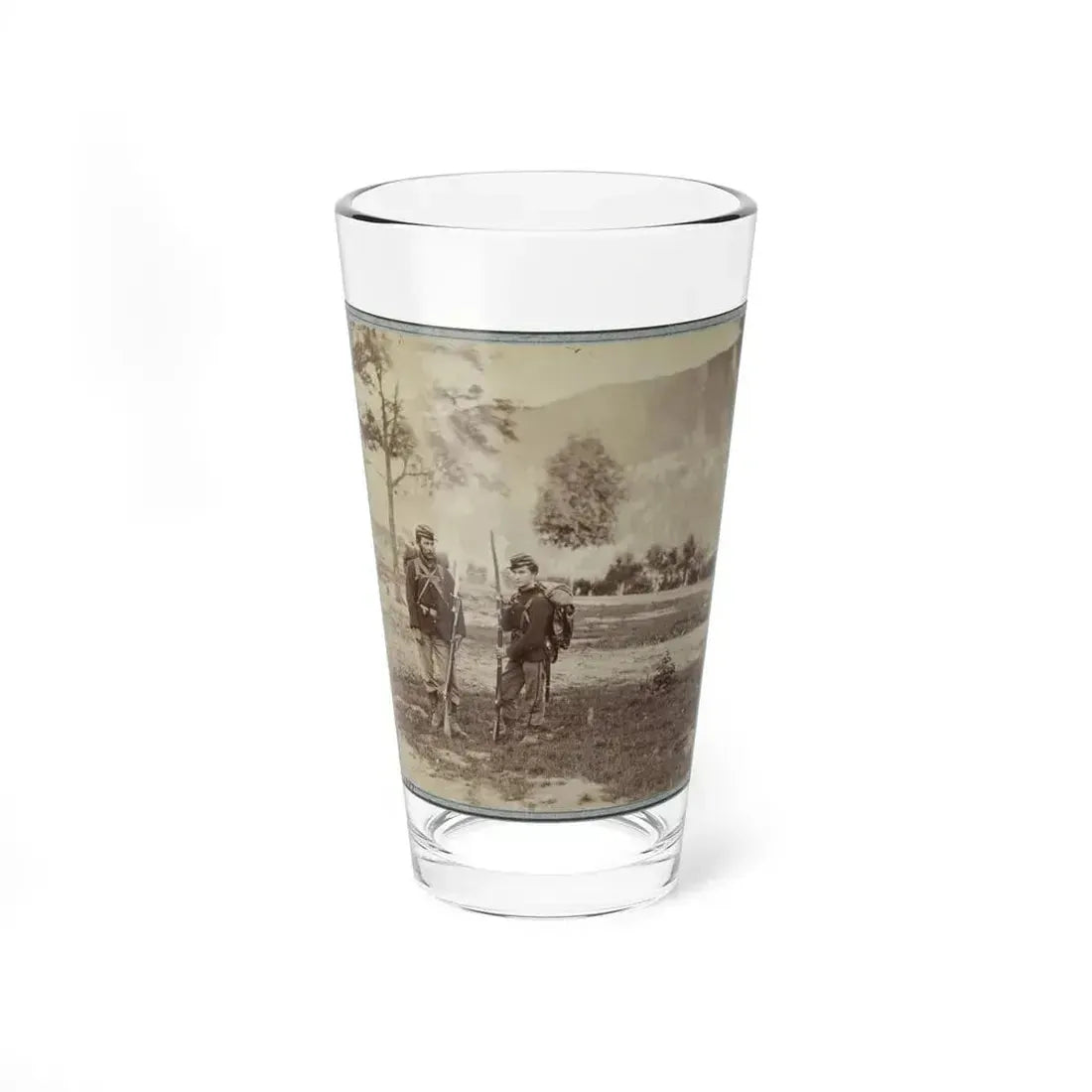 22d New York State Militia Near Harpers Ferry, Va., 1861 I.E.1862 017 (U.S. Civil War) Pint Glass 16oz 16oz - Go Mug Yourself