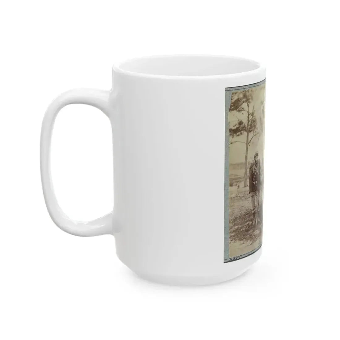 22d New York State Militia Near Harpers Ferry, Va., 1861 I.E.1862 017 (U.S. Civil War) White Coffee Mug - Go Mug Yourself