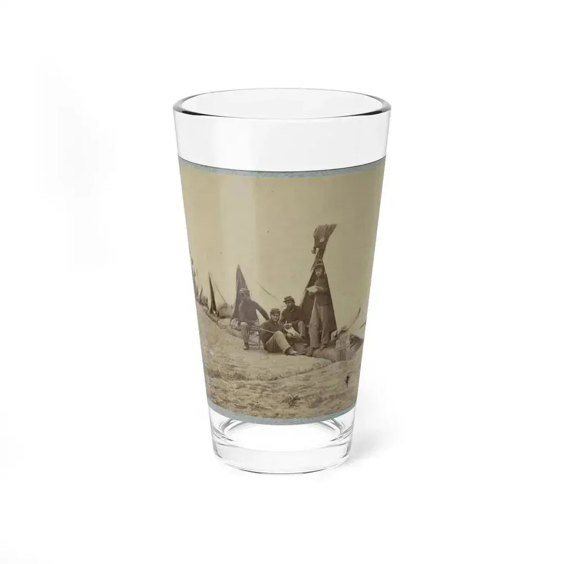 22d New York State Militia Near Harpers Ferry, Va., 1861 I.E.1862 019 (U.S. Civil War) Pint Glass 16oz 16oz - Go Mug Yourself