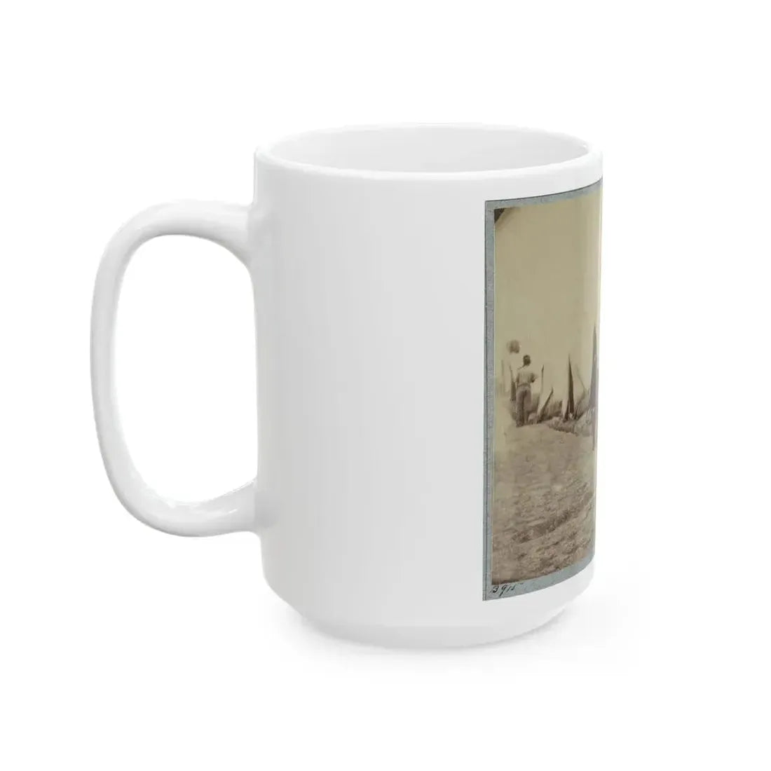 22d New York State Militia Near Harpers Ferry, Va., 1861 I.E.1862 019 (U.S. Civil War) White Coffee Mug - Go Mug Yourself