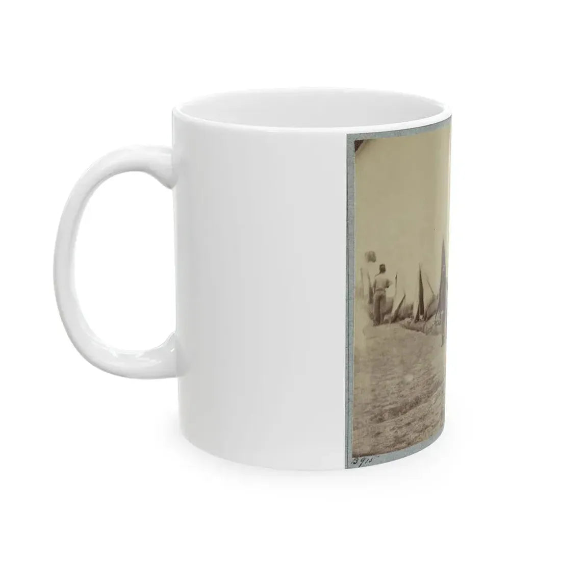 22d New York State Militia Near Harpers Ferry, Va., 1861 I.E.1862 019 (U.S. Civil War) White Coffee Mug - Go Mug Yourself