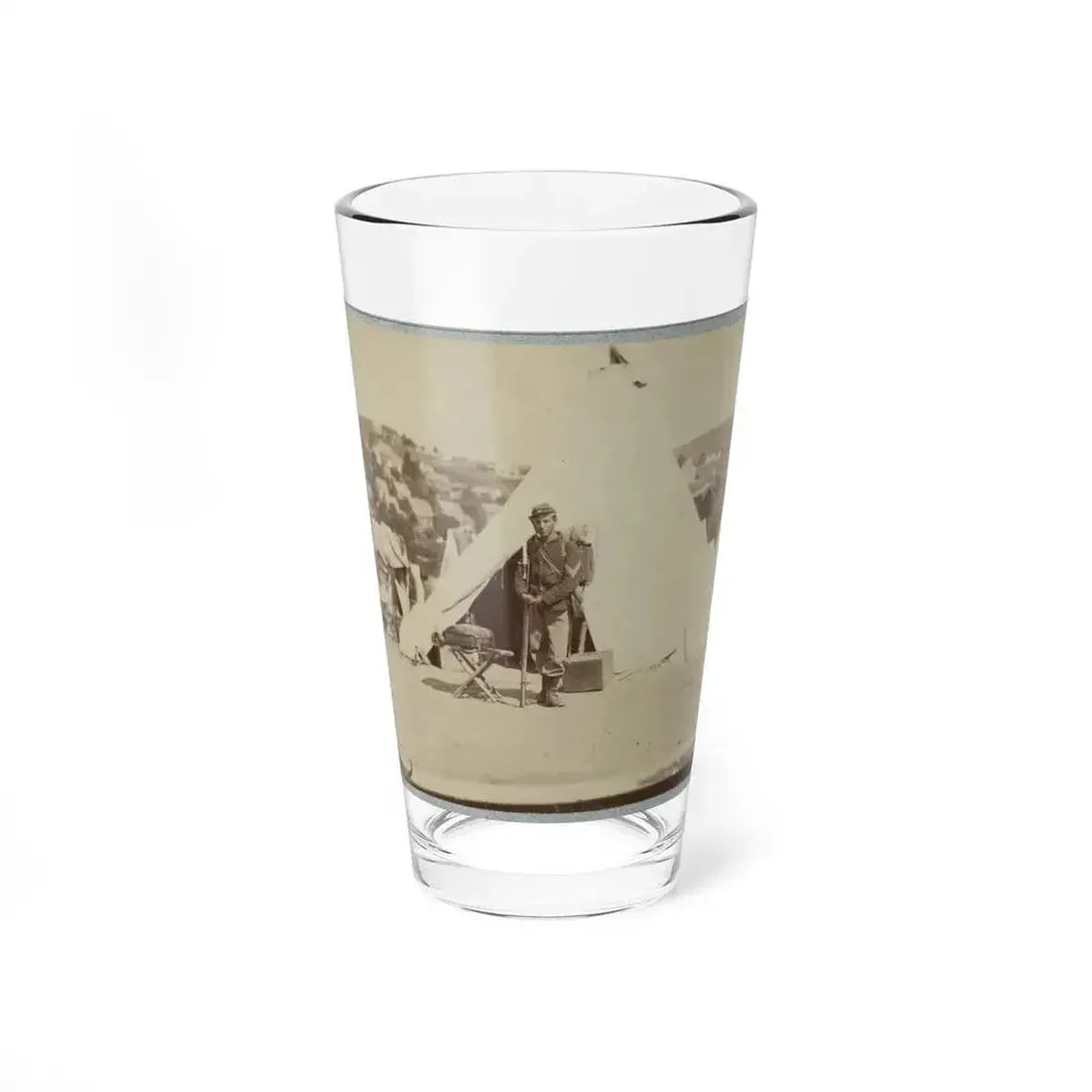 22d New York State Militia Near Harpers Ferry, Va., 1861 I.E.1862 020 (U.S. Civil War) Pint Glass 16oz 16oz - Go Mug Yourself