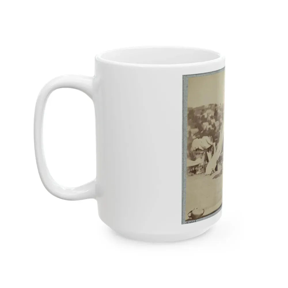 22d New York State Militia Near Harpers Ferry, Va., 1861 I.E.1862 020 (U.S. Civil War) White Coffee Mug - Go Mug Yourself