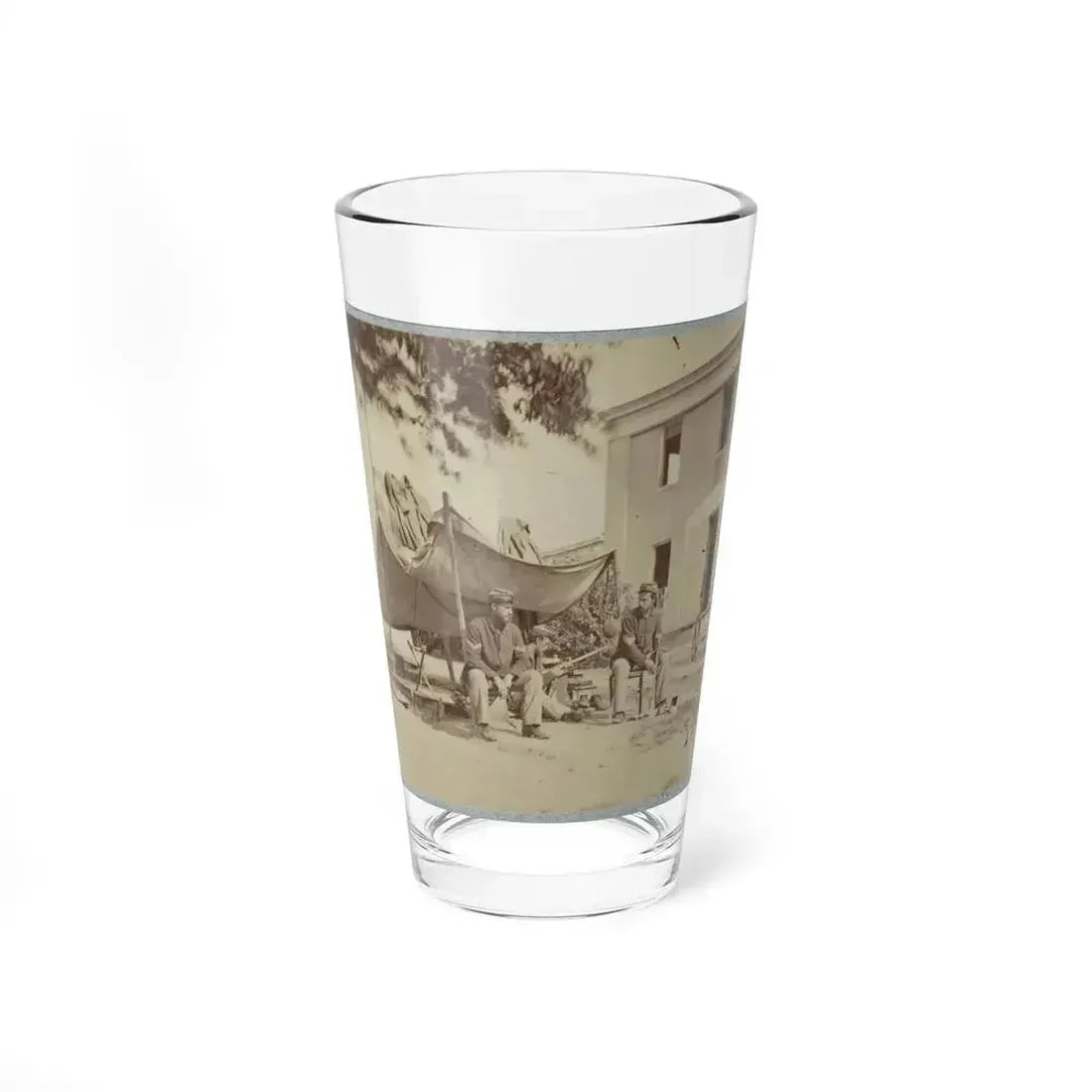 22d New York State Militia Near Harpers Ferry, Va., 1861 I.E.1862 021 (U.S. Civil War) Pint Glass 16oz 16oz - Go Mug Yourself