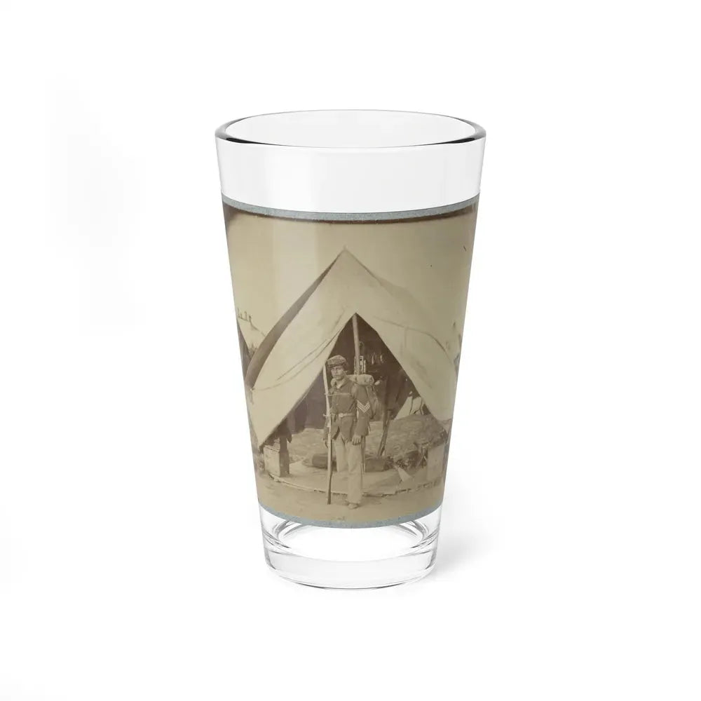 22d New York State Militia Near Harpers Ferry, Va., 1861 I.E.1862 022 (U.S. Civil War) Pint Glass 16oz 16oz - Go Mug Yourself